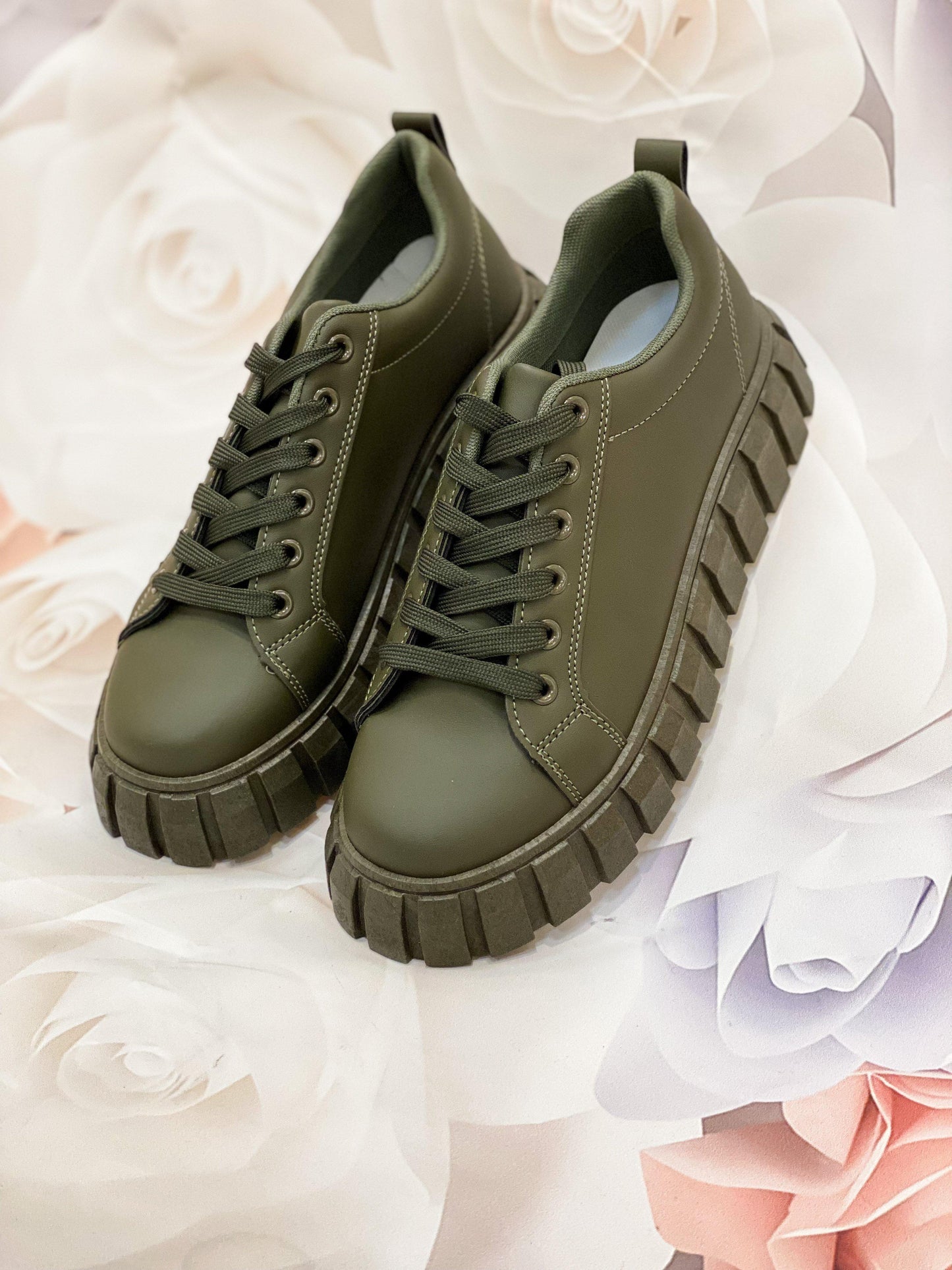Dream High Sneaker Olive-7-Olive-Abundance Junky Stylish Clothing Boutique for Women