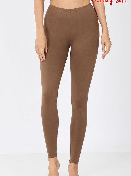 Mocha Leggings-Abundance Junky Stylish Clothing Boutique for Women