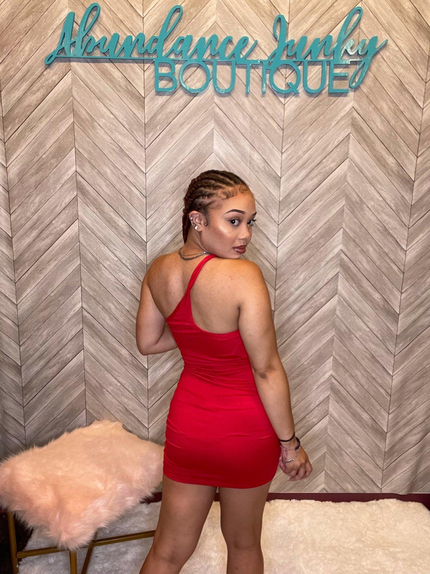 Body Babe Dress Red-Abundance Junky Stylish Clothing Boutique for Women
