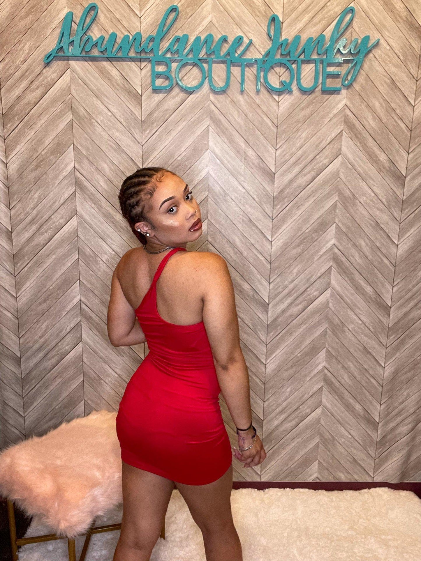 Body Babe Dress Red-Abundance Junky Stylish Clothing Boutique for Women