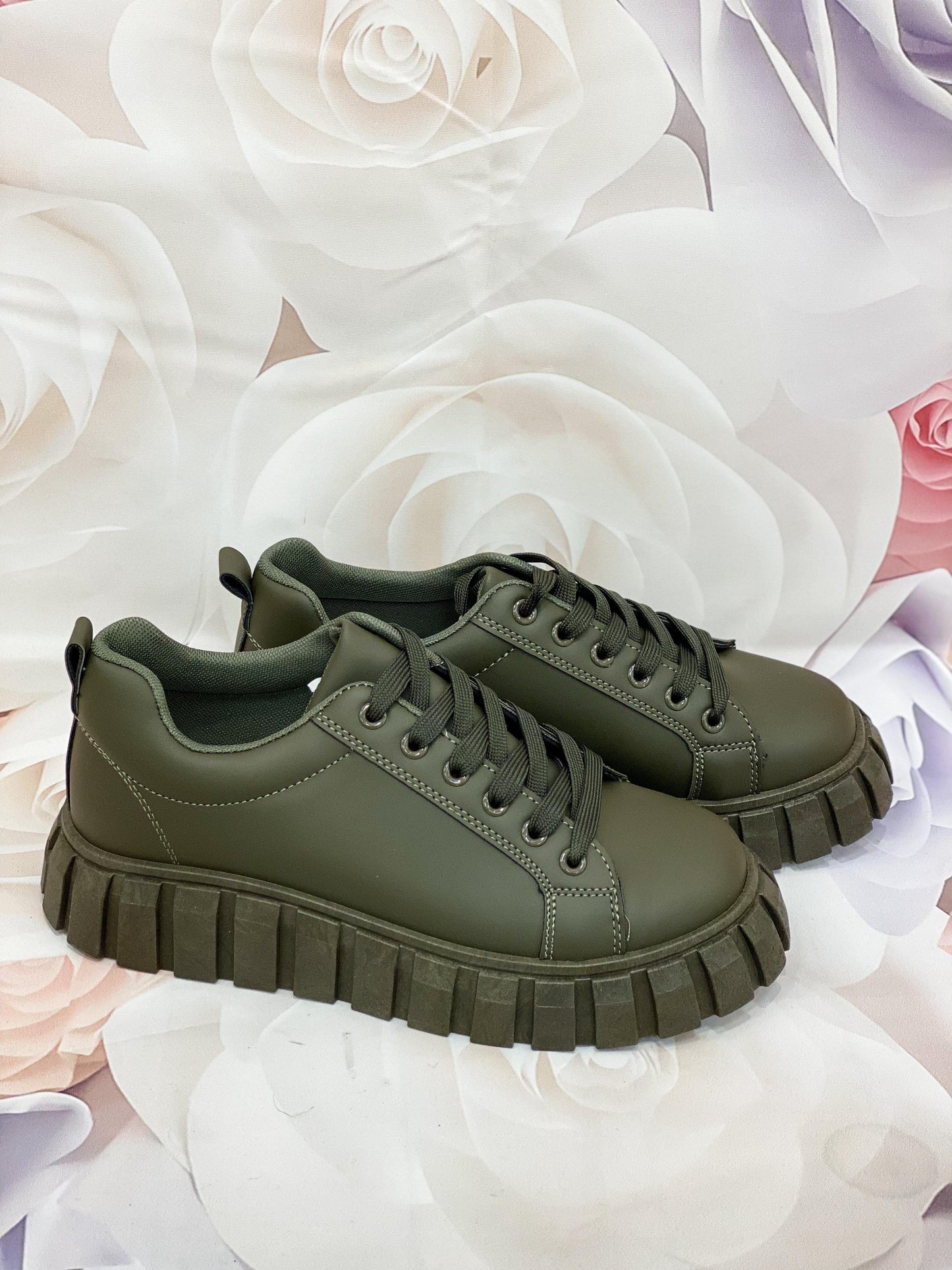 Dream High Sneaker Olive-8-Olive-Abundance Junky Stylish Clothing Boutique for Women