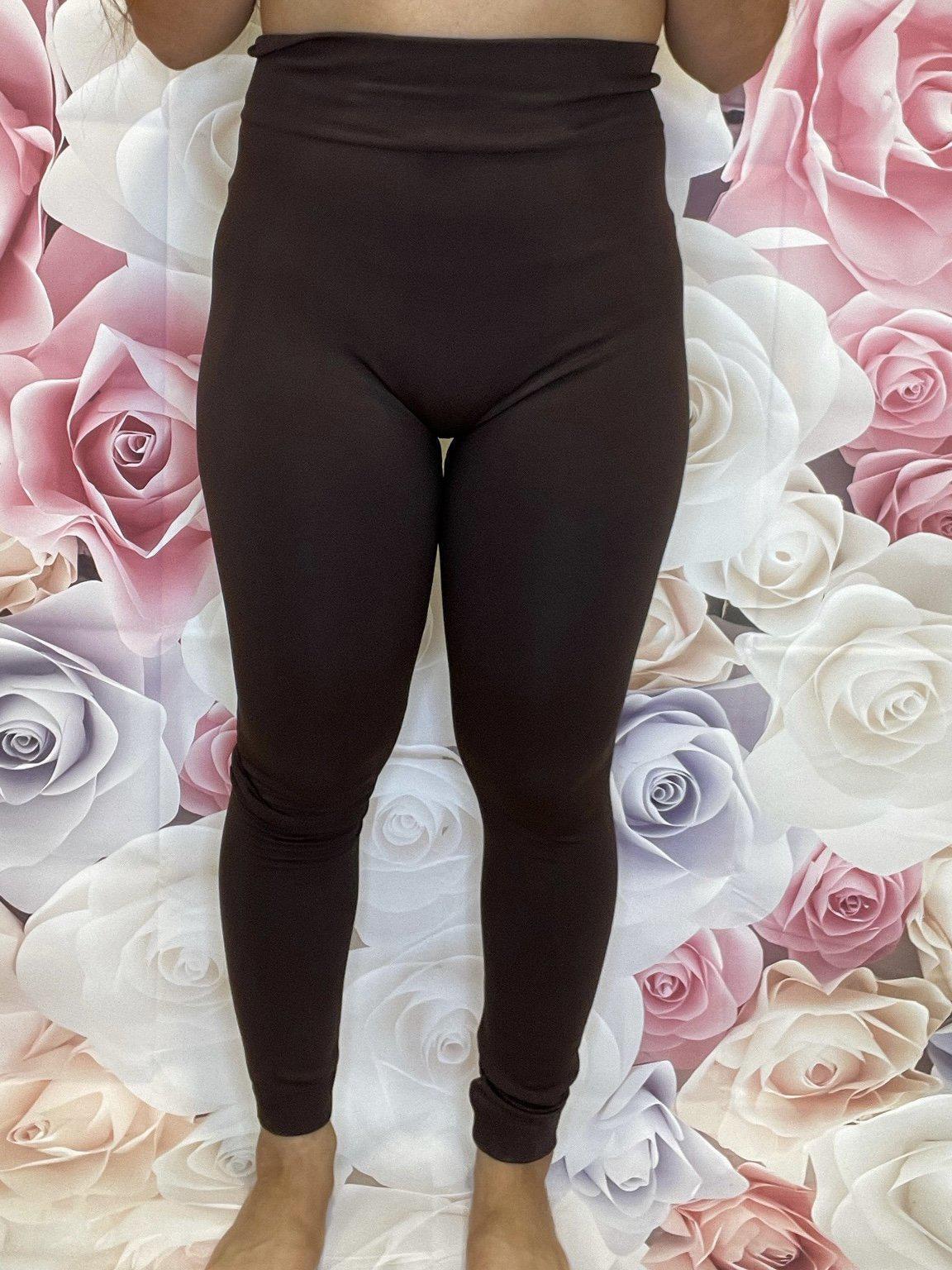 Fleece Leggings Brown-Brown-Abundance Junky Stylish Clothing Boutique for Women