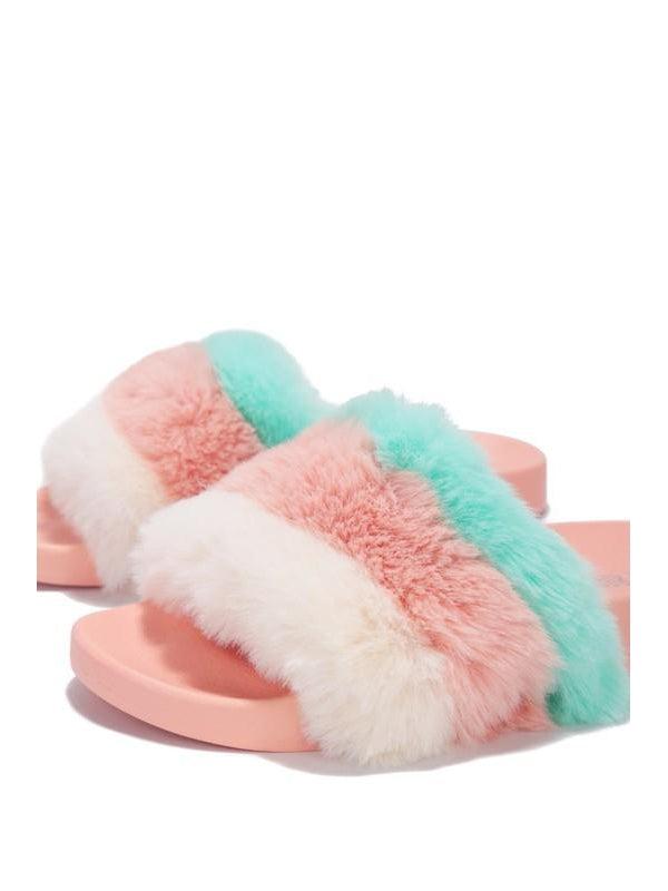 Musical Fluffy Slide- Pink-Abundance Junky Stylish Clothing Boutique for Women